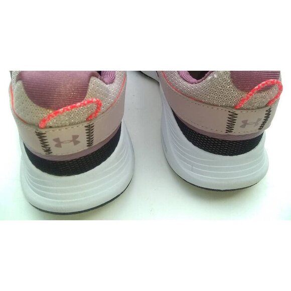Under Armour Womens Charged Breathe Lace Sneakers Shoes Pink 3022584-602 8.5 M - Picture 7 of 8